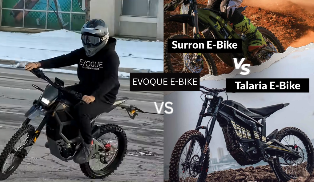 Evoque vs. Surron & Stark Electric Dirtbikes : Why the 2025 Lineup Wins