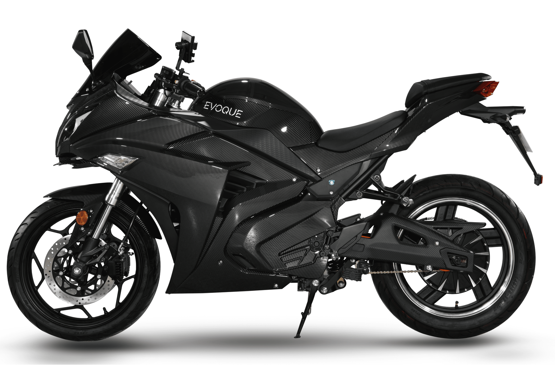 urban bike 140 Evoque Streetster R | Street-Legal E-Bike – Carbon Grey / 72V/60Ah Removable Lithium