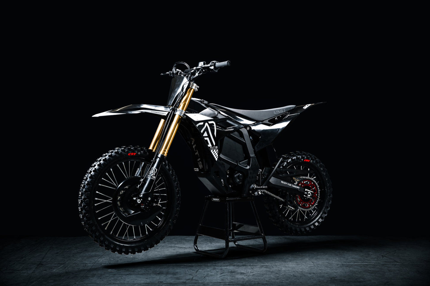 Altis Omega Electric Dirt Bike Canada | 55kW 74HP | Evoque