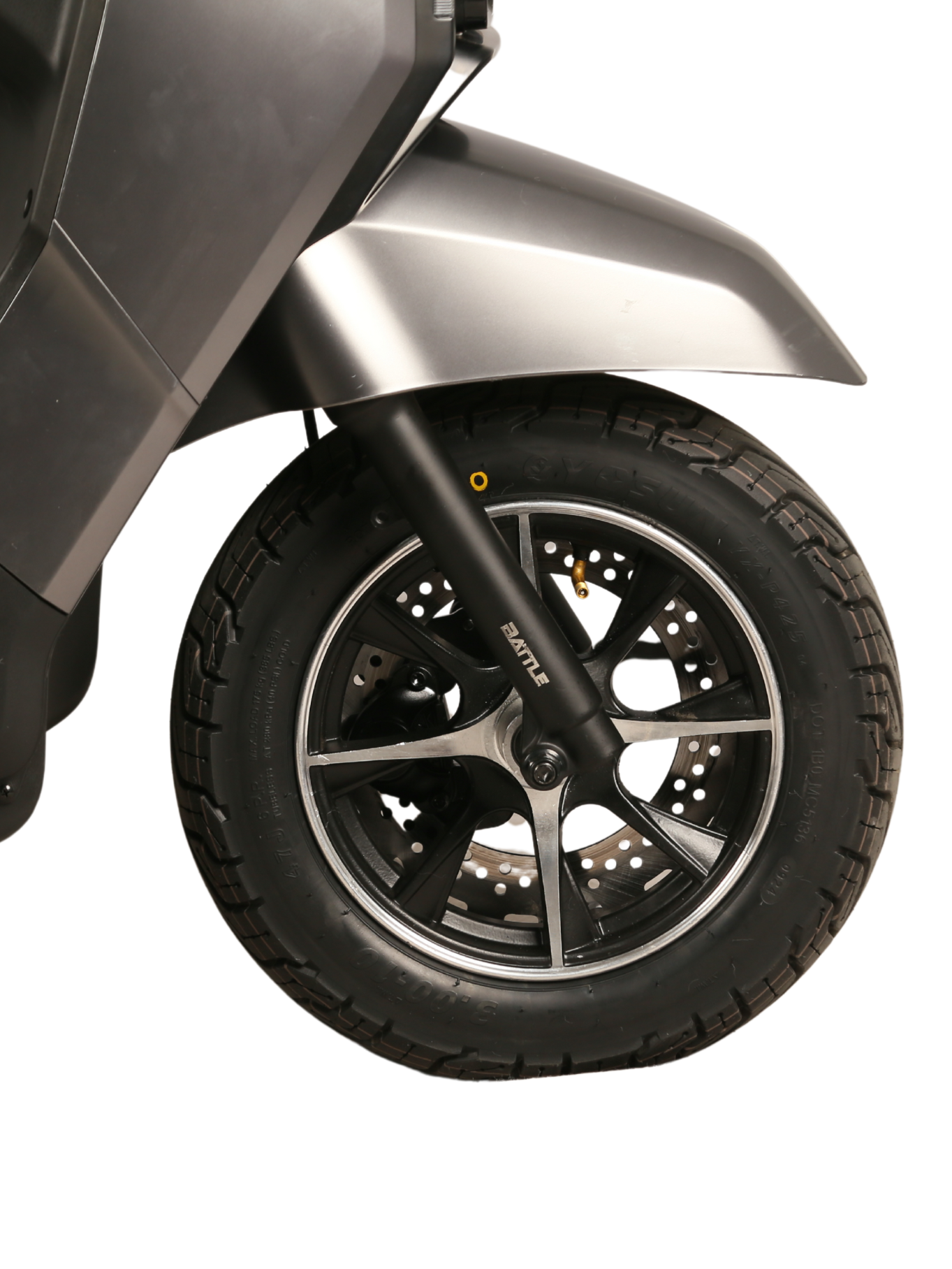 Durable, high-traction tires, Evoque Atom V2