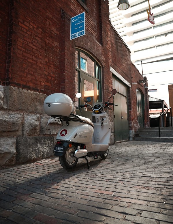 Evoque, Gem, Ebikes, Scooter Style EBikes, Emmo, Ride the Wind, EZ Rides, Streetster