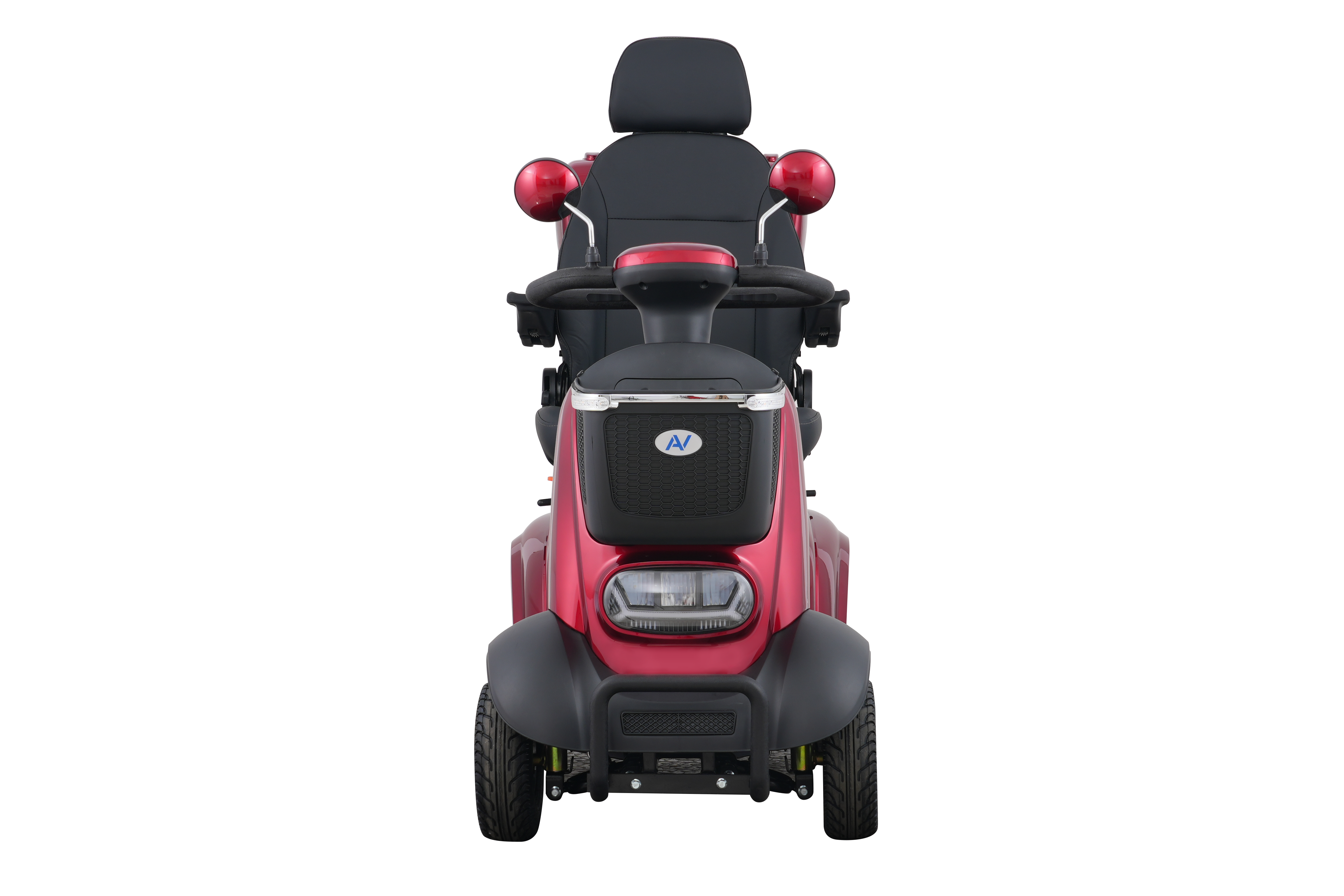 Heavy-duty 4-wheel electric mobility scooter with 120km range - Avantis Traveller model.