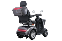 Angular view of the Avantis Traveller showcasing its sleek modern design and 4-wheel stability.