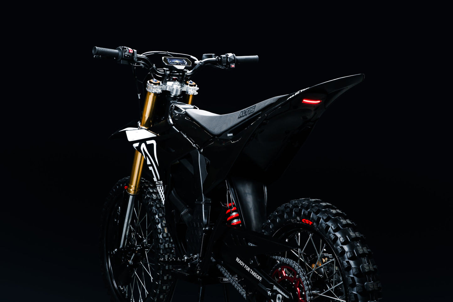 Altis Omega Electric Dirt Bike Canada | 55kW 74HP | Evoque
